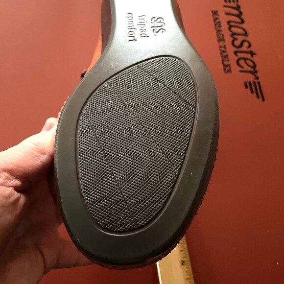 SAS Jade Chestnut zipper booties 8.5 wide - LEATHER - Picture 8 of 13